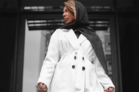 Як вибрати двубортное жіноче пальто?