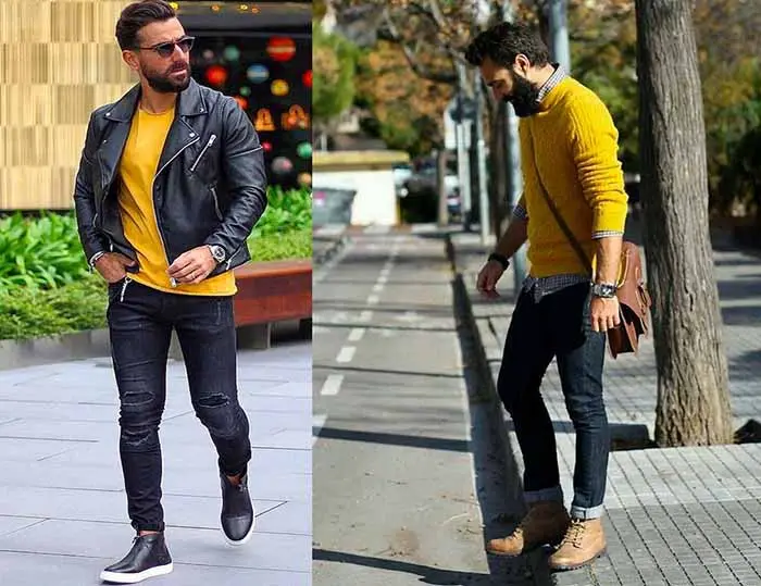 С чем носить черные джинсы мужские? - блог FREEVER