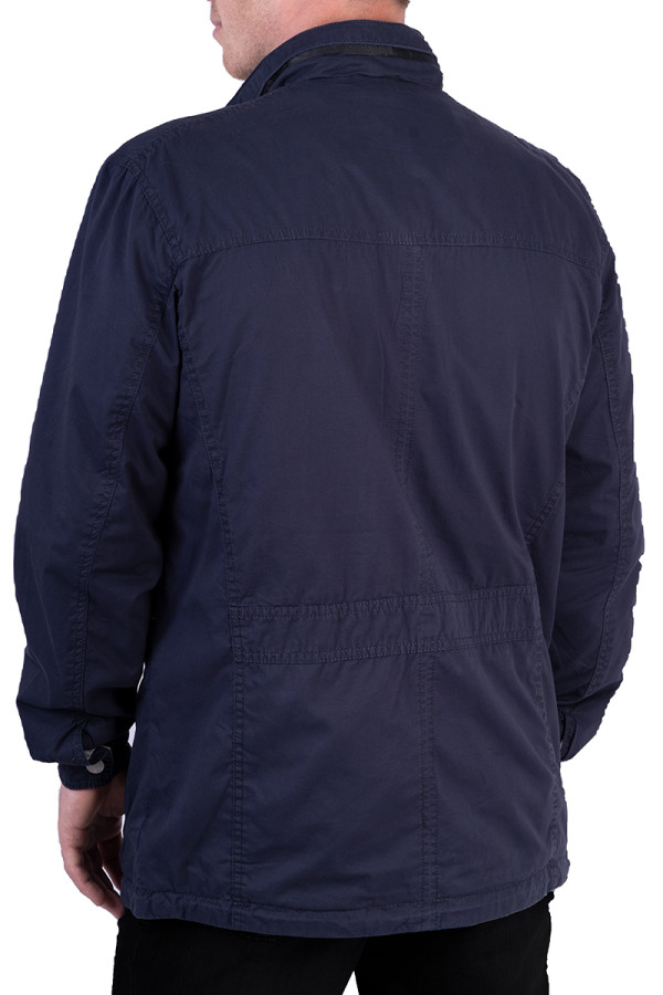 Куртка чоловіча демісезонна J1026 синя, Фото №3 - freever.ua