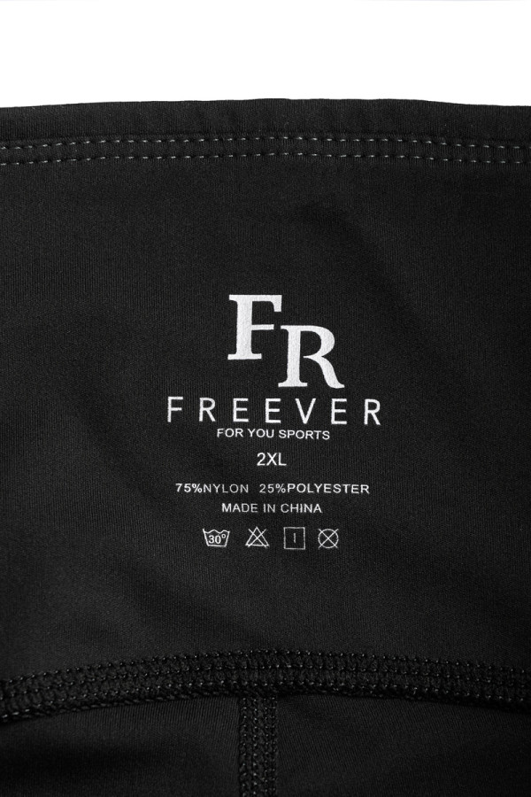 Легінси для фітнесу жіночі Freever AF 3952 чорні, Фото №5 - freever.ua