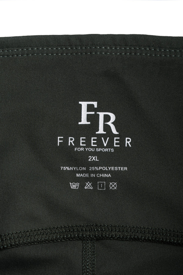 Легінси для фітнесу жіночі Freever AF 1057 чорні, Фото №5 - freever.ua