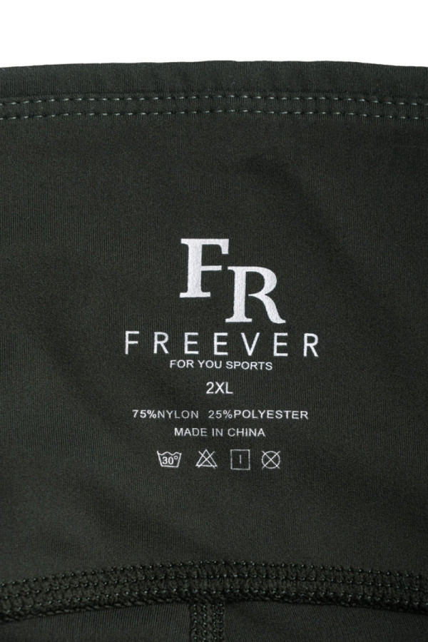 Легінси для фітнесу жіночі Freever AF 1057 хакі, Фото №5- freever.ua