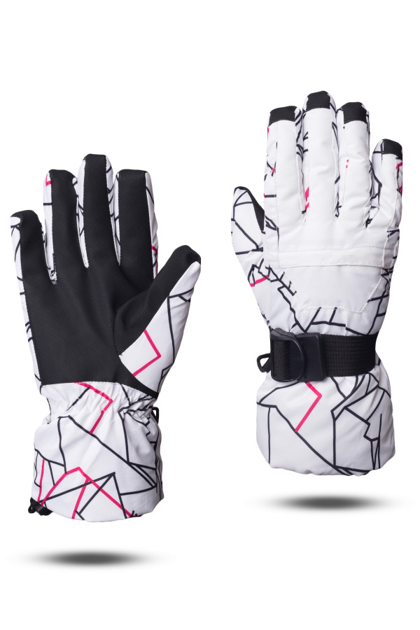 Гірськолижні рукавички чоловічі Freever GF 12 білі