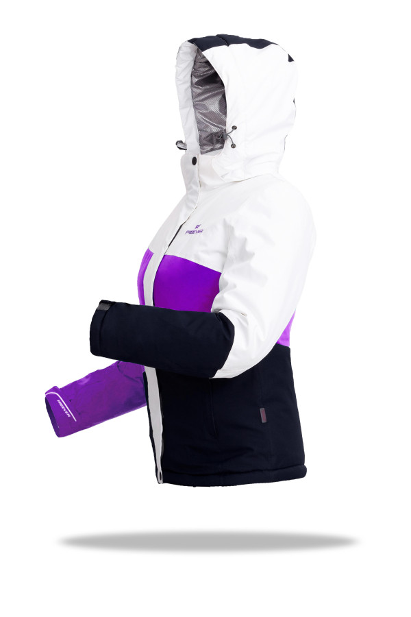 Гірськолижна куртка жіноча Freever GF 11621 фіолетова, Фото №3 - freever.ua