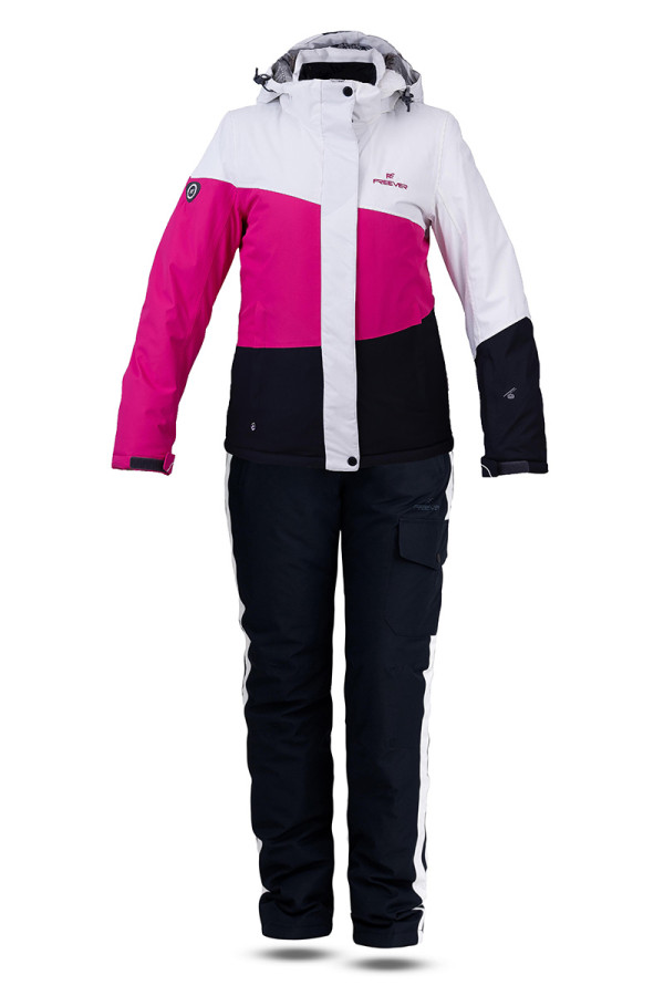 Женский лыжный костюм FREEVER 11621-42K розовый - freever.ua