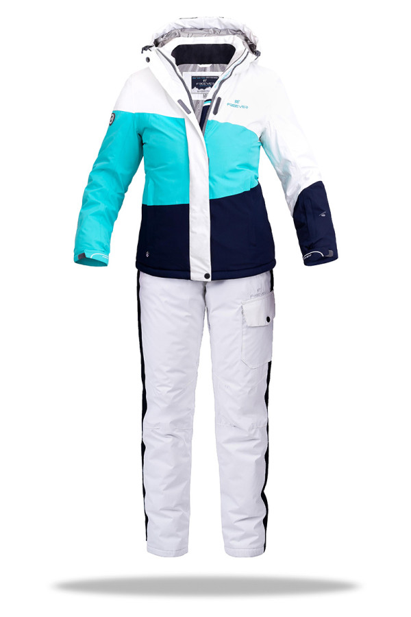 Жіночий лижний костюм FREEVER 11621-70K бірюзовий - freever.ua