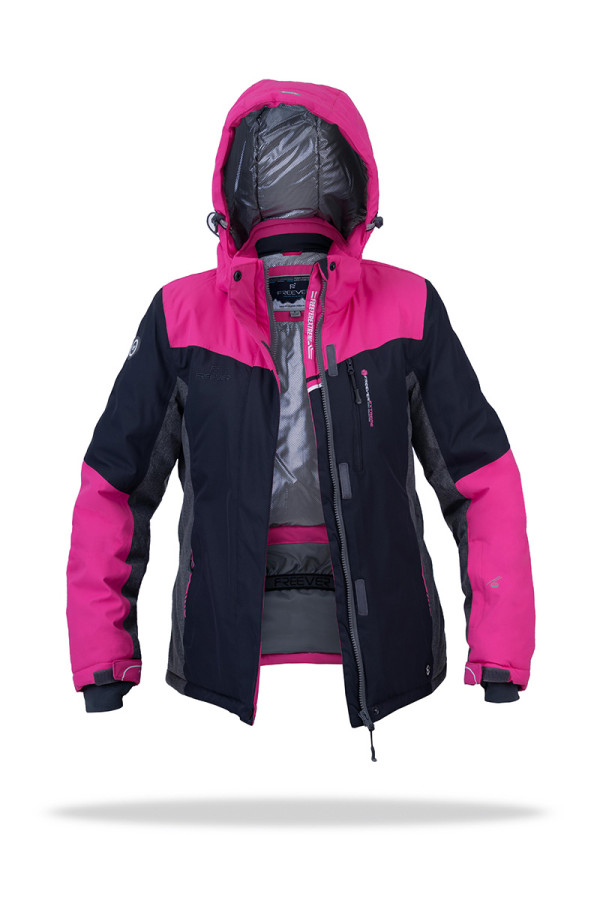 Горнолыжная куртка женская Freever GF 11622 розовая - freever.ua