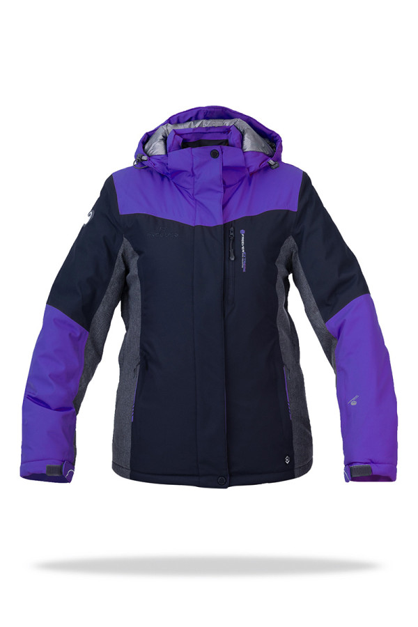 Горнолыжная куртка женская Freever GF 11622 фиолетовая, Фото №3 - freever.ua