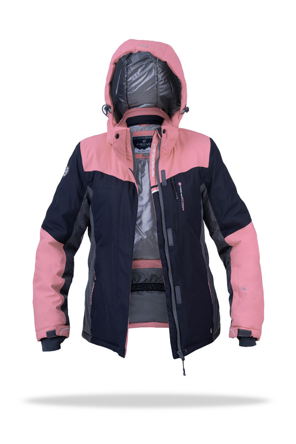 Гірськолижна куртка жіноча Freever GF 11622 пудра - freever.ua
