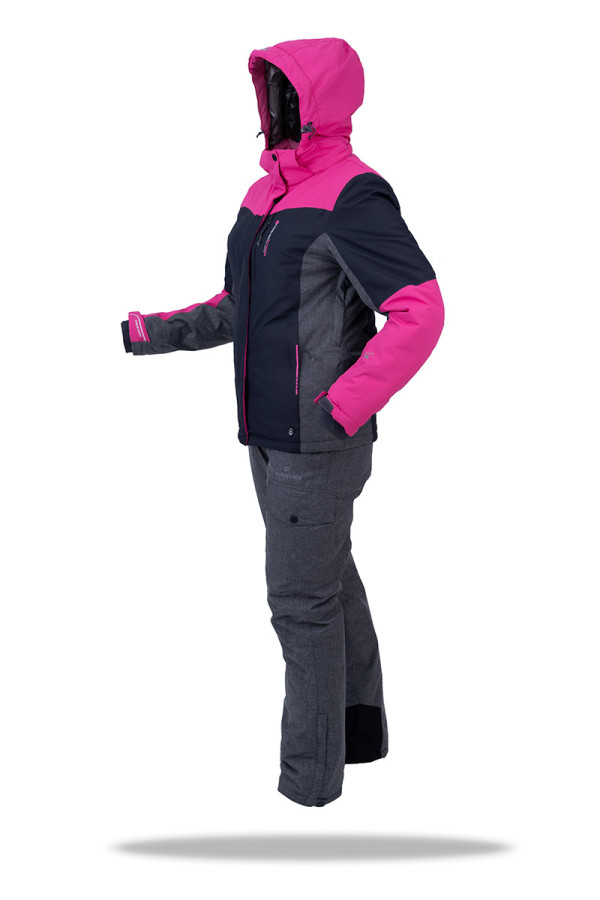 Женский лыжный костюм FREEVER 11622-422K малиновый, Фото №2 - freever.ua