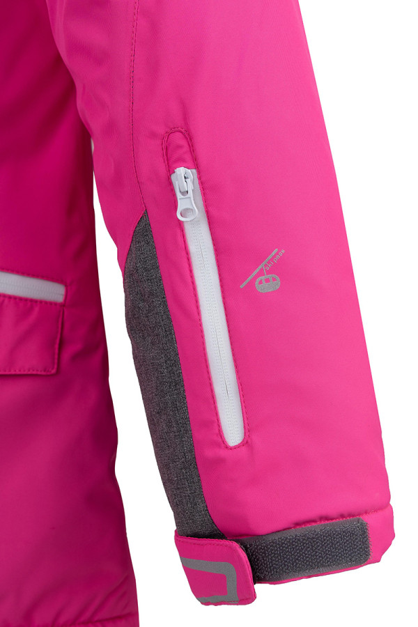 Гірськолижна куртка дитяча Freever GF 11671 рожева, Фото №5 - freever.ua