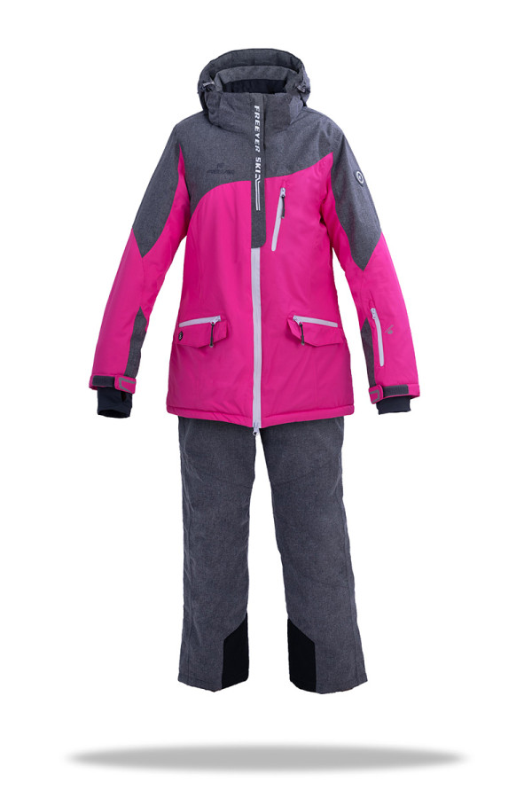Детский лыжный костюм FREEVER 11671-42 розовый