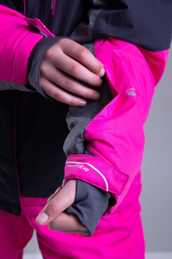 Детский лыжный костюм FREEVER 11672-44K розовый, Фото №7 - freever.ua