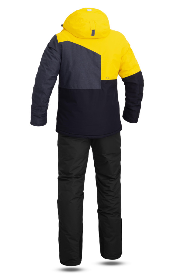Мужской лыжный костюм FREEVER 11722-52K желтый, Фото №3 - freever.ua