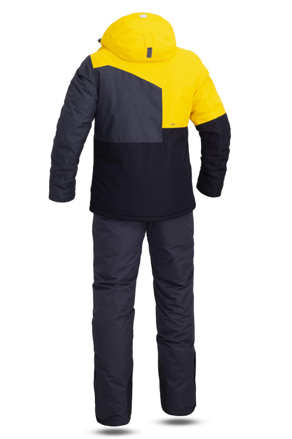 Мужской лыжный костюм FREEVER 11722-522K желтый, Фото №3 - freever.ua