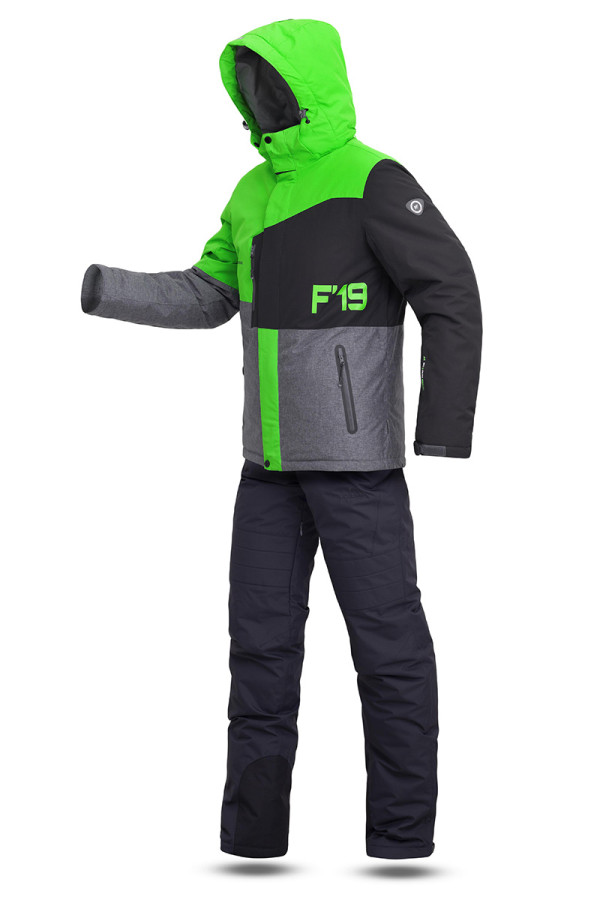Чоловічий лижний костюм FREEVER 11722-62K салатовий, Фото №2 - freever.ua