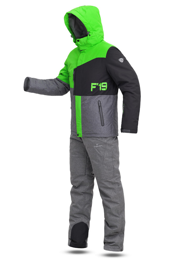 Чоловічий лижний костюм FREEVER 11722-622K салатовий, Фото №2 - freever.ua