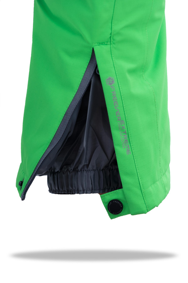 Гірськолижні штани дитячі Freever GF 11751 салатові, Фото №4 - freever.ua
