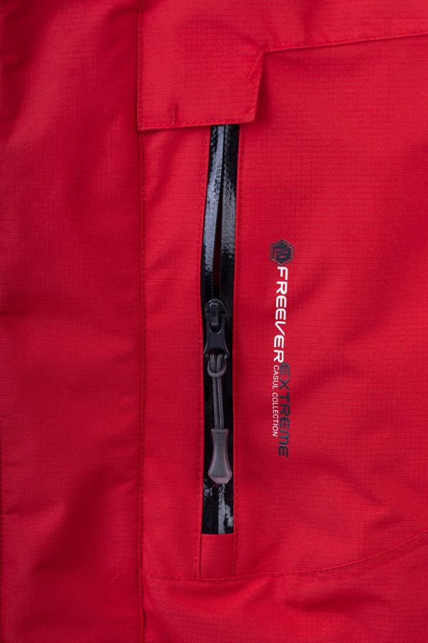 Горнолыжная куртка детская Freever GF 11771 красная, Фото №6 - freever.ua
