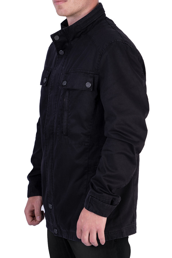 Куртка мужская демисезонная J15112 черная, Фото №2 - freever.ua