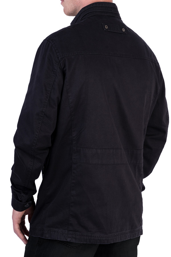 Куртка чоловіча демісезонна J15112 чорна, Фото №3 - freever.ua