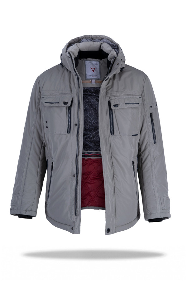 Куртка мужская зимняя J15222 серая - freever.ua