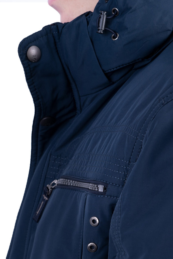 Куртка мужская зимняя  J15361 синяя, Фото №8 - freever.ua
