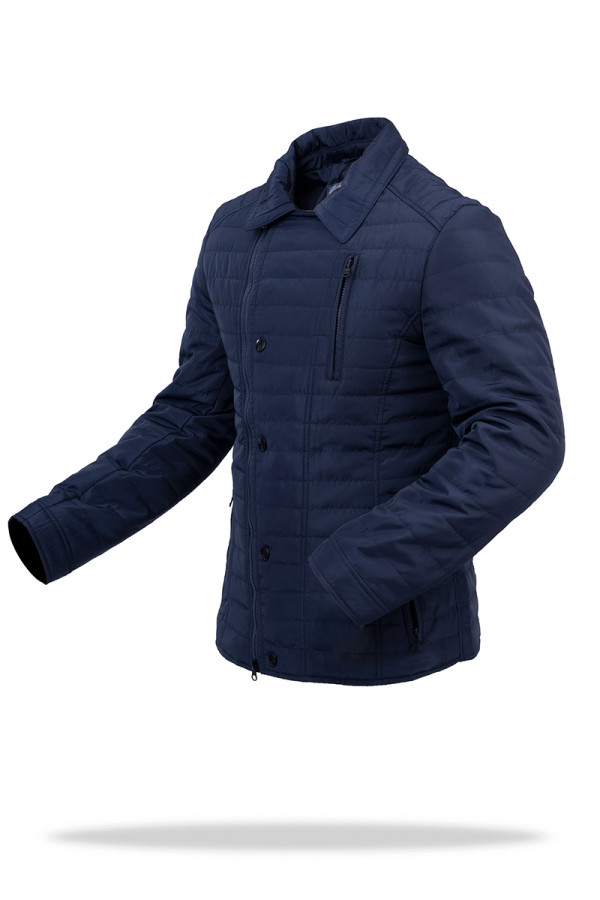 Куртка чоловіча демісезонна J15570 синя, Фото №2 - freever.ua