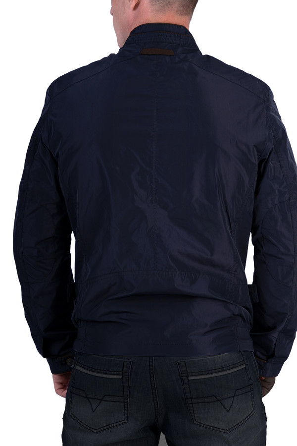 Куртка чоловіча демісезонна J15587 синя, Фото №3 - freever.ua