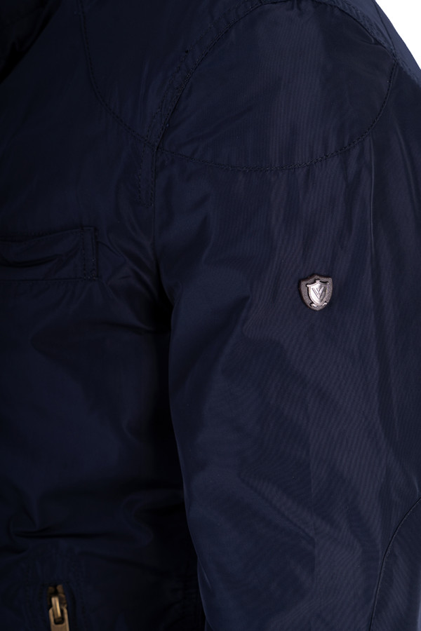 Куртка мужская демисезонная J15587 синяя, Фото №4 - freever.ua