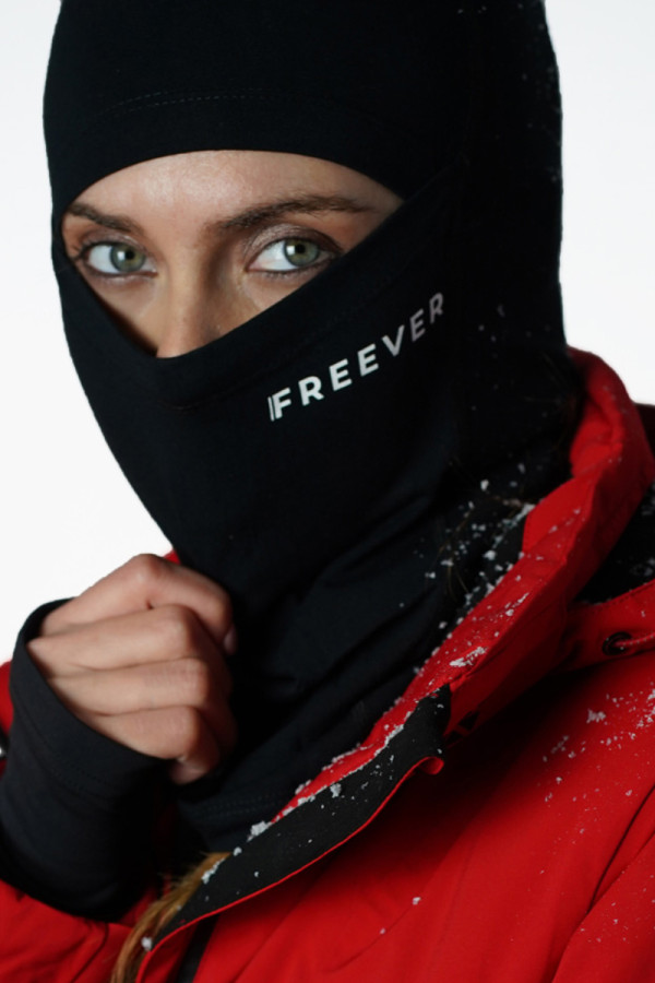 Балаклава unisex Freever GF 17200 чорна, Фото №2- freever.ua