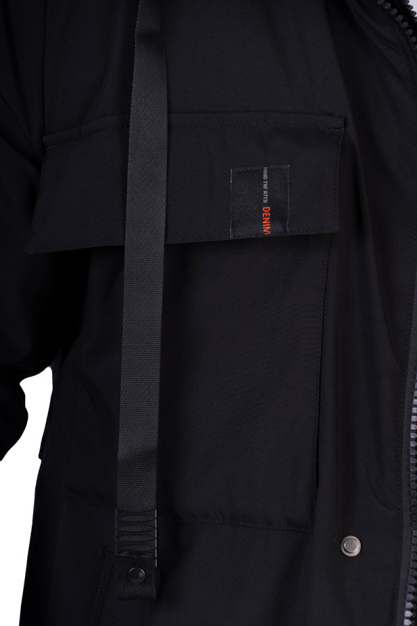 Куртка мужская зимняя J178 черная, Фото №7 - freever.ua