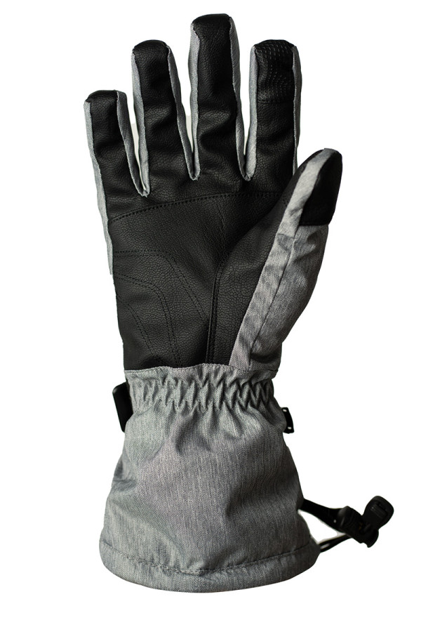 Горнолыжные перчатки женские  Freever WF 1801 серые, Фото №2 - freever.ua