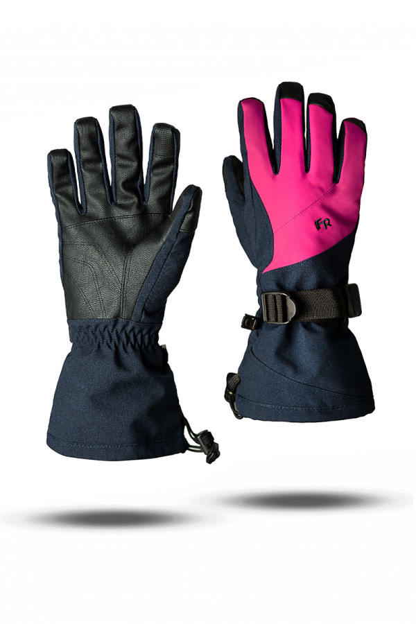 Горнолыжные перчатки женские  Freever WF 1801 розовые - freever.ua