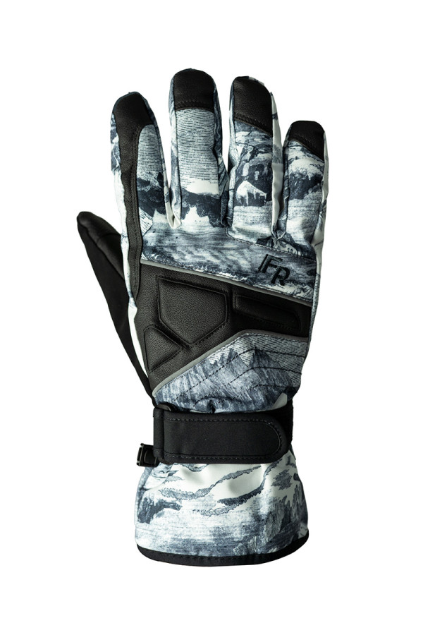 Гірськолижні рукавички чоловічі Freever WF 1803 сірі, Фото №2 - freever.ua