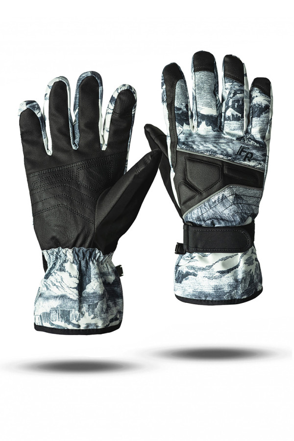 Гірськолижні рукавички чоловічі Freever WF 1803 сірі