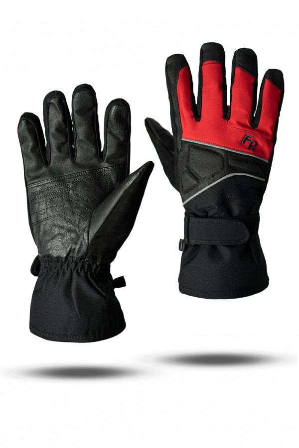 Горнолыжные перчатки мужские Freever  WF 1803 красные