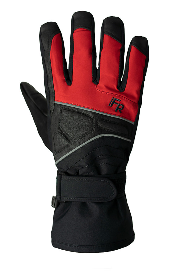 Горнолыжные перчатки мужские Freever  WF 1803 красные, Фото №2 - freever.ua