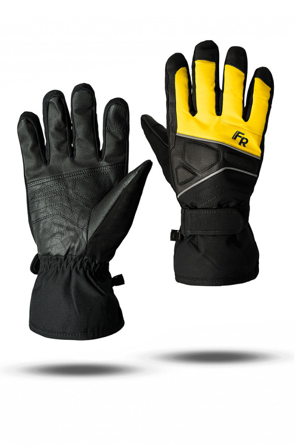 Горнолыжные перчатки мужские Freever  WF 1803 желтые - freever.ua