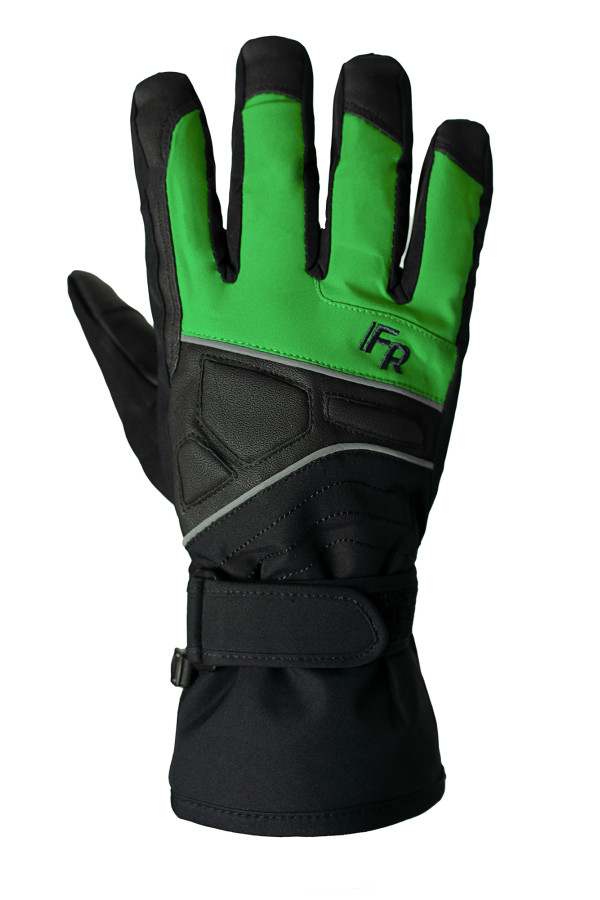 Гірськолижні рукавички чоловічі Freever WF 1803 зелені, Фото №2 - freever.ua