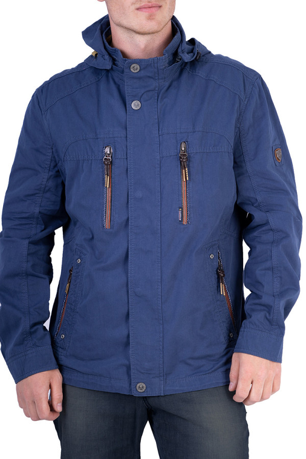 Куртка чоловіча демісезонна J1815 синя - freever.ua