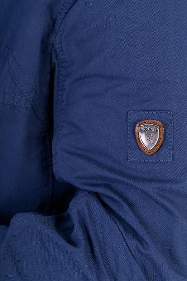Куртка чоловіча демісезонна J1815 синя, Фото №5 - freever.ua