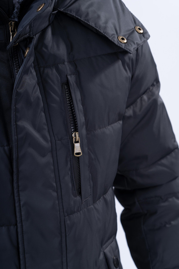 Зимняя куртка мужская Freever GF 1816 черная, Фото №7 - freever.ua