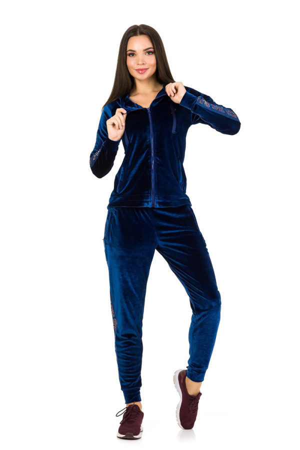 Спортивный костюм женский Freever GF 18196 темно-синий - freever.ua