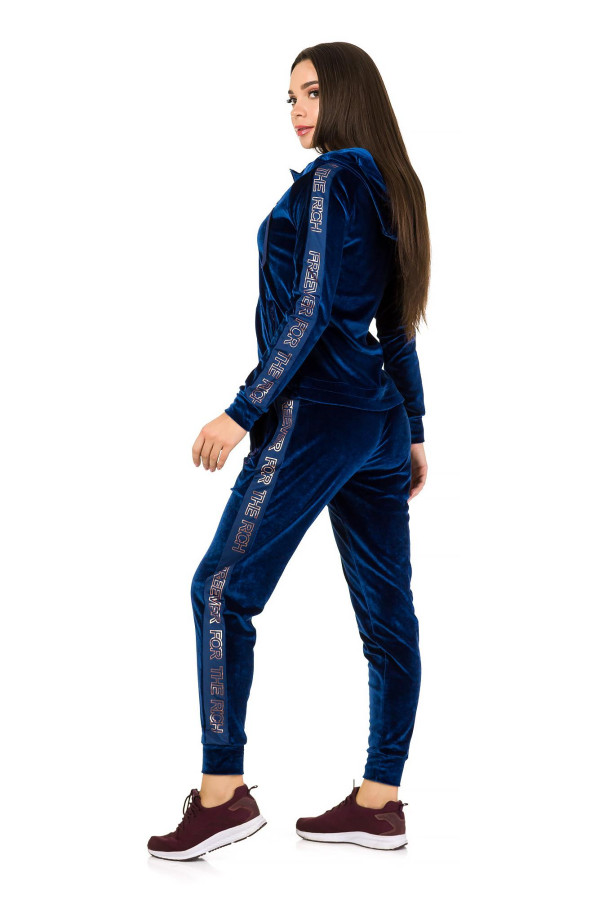 Спортивний костюм жіночий Freever GF 18196 темно-синій, Фото №2 - freever.ua
