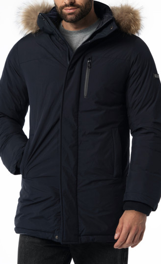 Зимняя куртка мужская Freever GF 182 темно-синяя