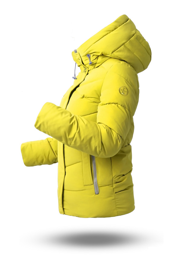 Зимняя куртка женская Freever GF 1910 желтая, Фото №2 - freever.ua