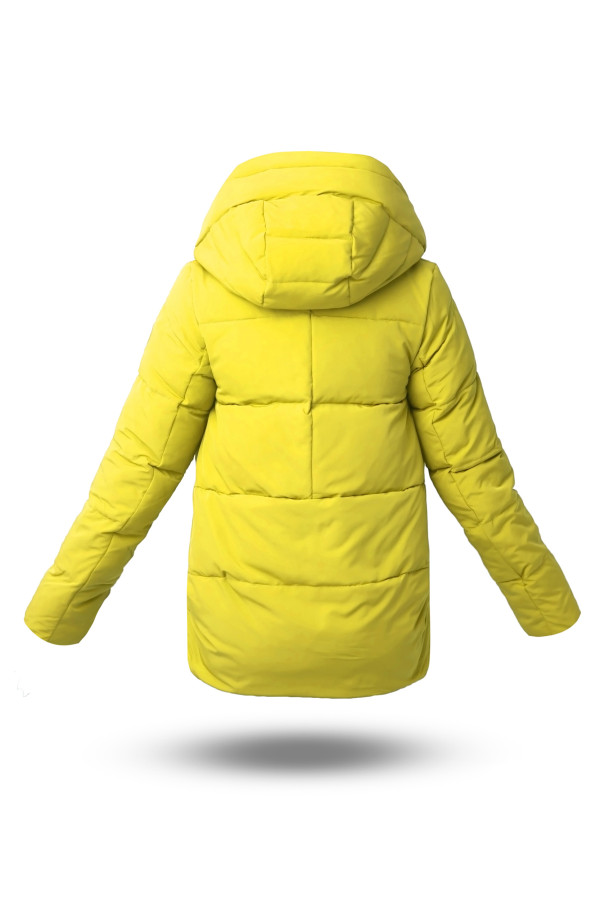 Зимова куртка жіноча Freever GF 1910 жовта, Фото №3 - freever.ua