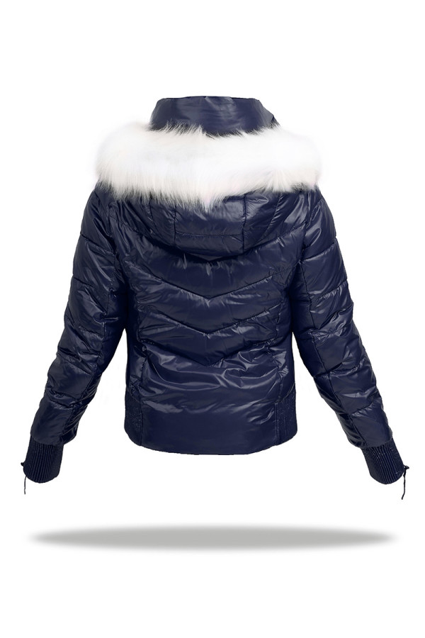 Зимняя куртка женcкая Freever GF 1916 темно-синяя, Фото №4 - freever.ua