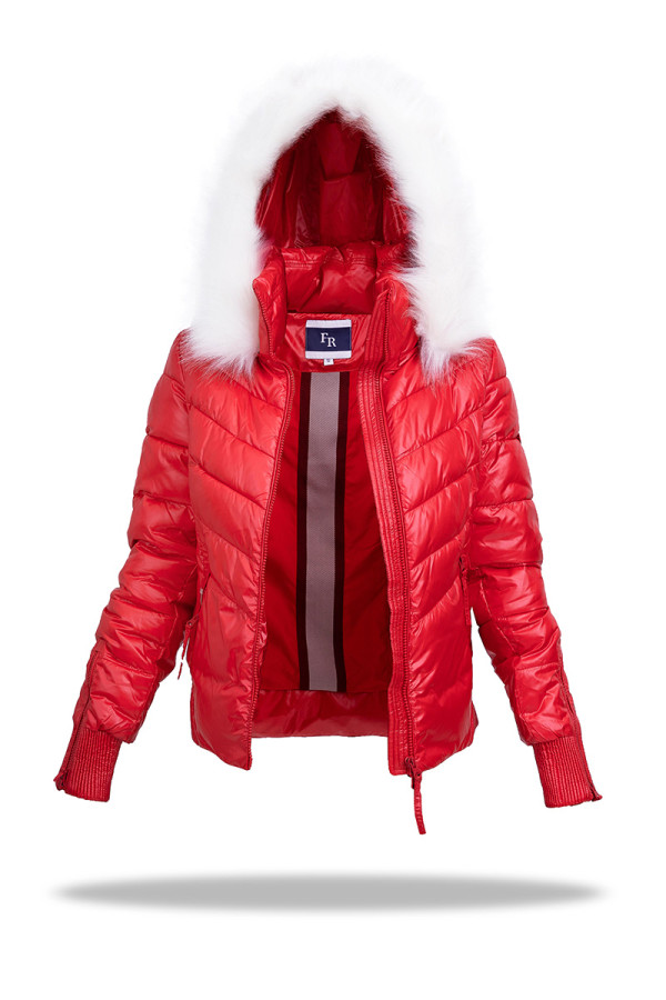Зимняя куртка женcкая Freever GF 1916 красная - freever.ua